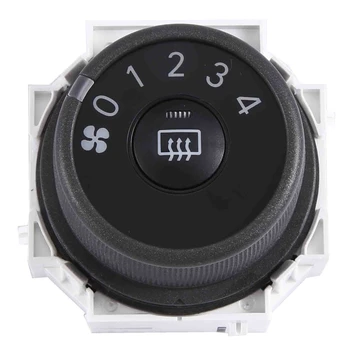 1 бр. ключ вентилатор контрол на автомобилния климатик Бяло и черно ABS за TOYOTA RAV4 2006-2012