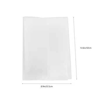 2 Бр Прозрачен защитен калъф формат А5, противоизносная корица за книга, защита за албуми, водоустойчив