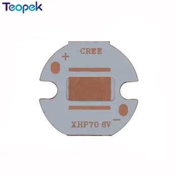 Cree XHP70 led Coper Печатна платка Led Радиатор Термично Отделяне Led Лампа Lase 12V/6V 16mm/20MM, 10 бр/лот