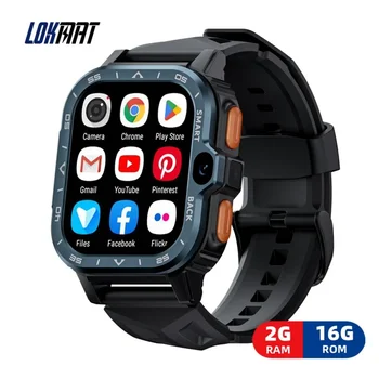 Версия за външната търговия Lokmat, телефон, smart-часовници, Appllp 4 Max, подключаемая карта на Netcom, Wi-Fi видео разговори