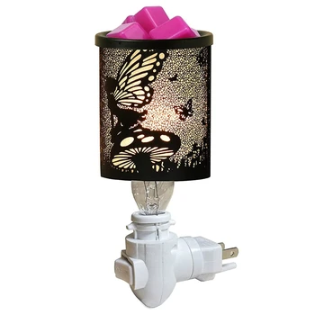 Включване в контакта нагревател восък за ароматни восъчни свещи, нагревател за восъчни лампи Flower Fairy, нощна светлина за топене на желязо, штепсельная вилица САЩ