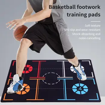Здрав баскетболен подложка за краката, за дриблинга, многократна употреба средство за тренировка дриблинга, не се навива, подарък за рожден Ден