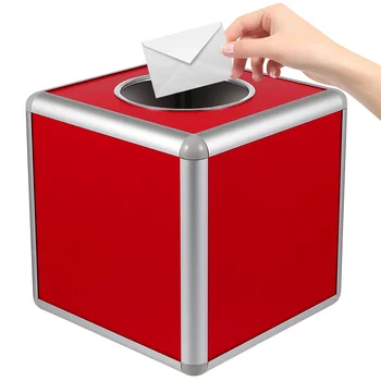 На лотариен кутия Кутия за съхранение на лотарийни билети Кутия за гласуване по време на годишната партия събрание за набиране на средства